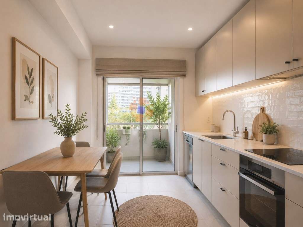 T3 no coração do Feijó O apartamento ideal para transformar na casa... - Grande imagem: 5/16