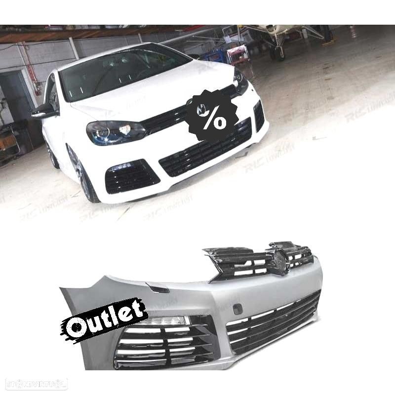 C002199C7 PÁRA-CHOQUES FRONTAL VOLKSWAGEN VW GOLF 6 R20 LOOK 08-12 - 1