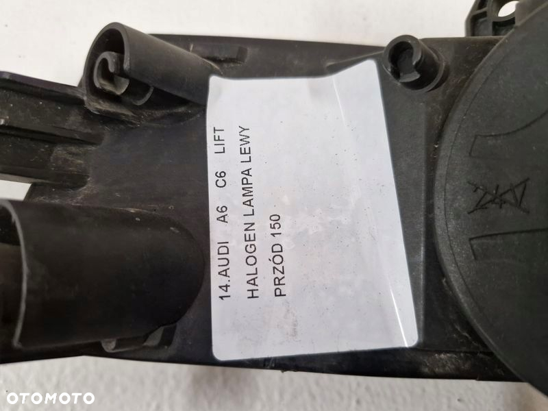 AUDI A6 C6 LIFT HALOGEN PRAWY LAMPA PRZECIWMGIELNA PRAWA - 6