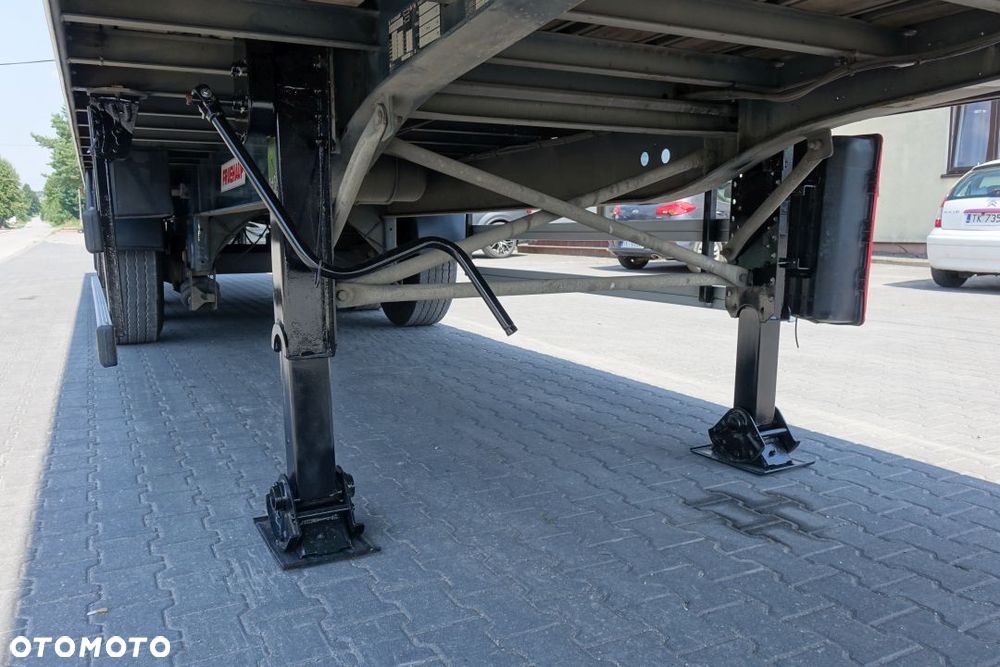 Fruehauf KONTENER / FURGON / OSIE SAF / ROLETA / OŚ PODNOSZONA / PODŁOGA SZYNA-DESKA - 8