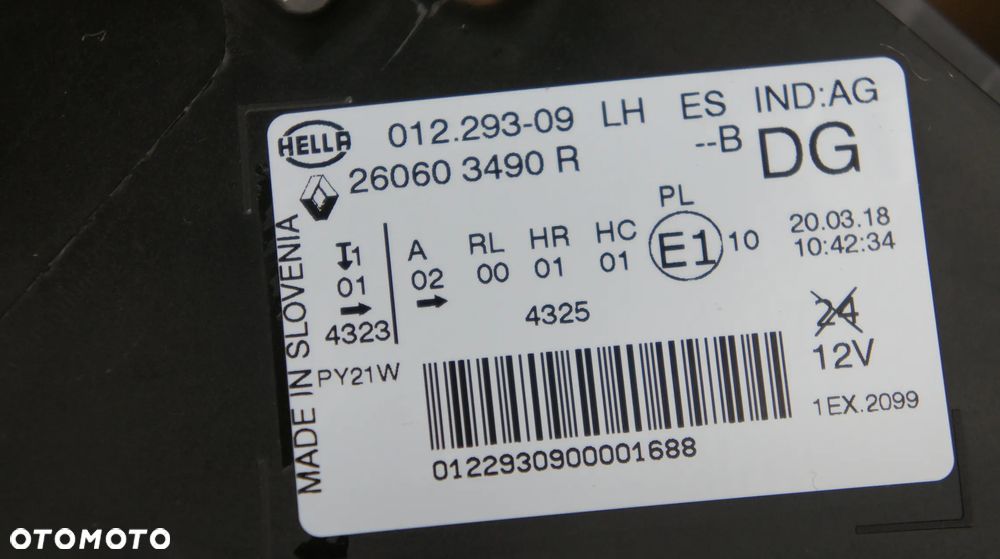 PRZEDNIA LEWA LAMPA RENAULT SCENIC IV FULL LED PURE VISION - 11