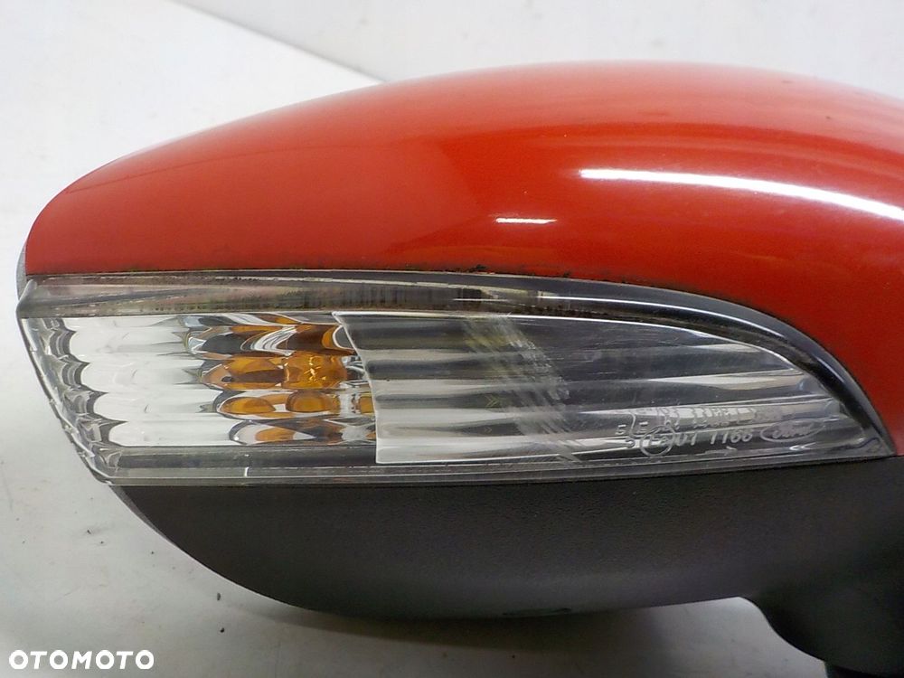FORD FIESTA MK7 VII LUSTERKO PRAWE 10 PINÓW 10 PIN PODŚWIETLENIE LED - 7