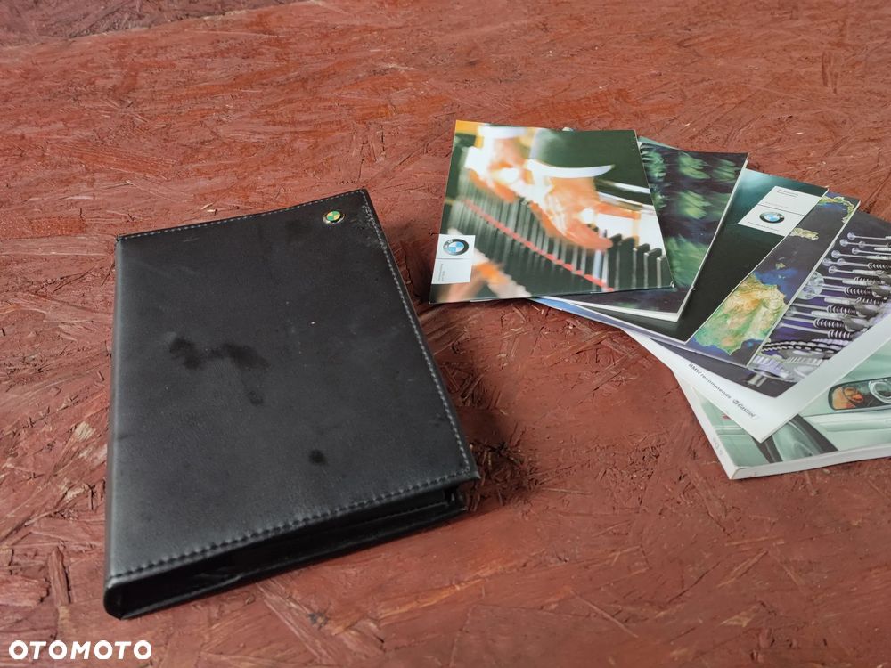 BMW E39 ORYGINALNY KPL. DOKUMENTÓW / INSTRUKCJE OBSŁUGI + POKROWIEC NA DOKUMENTY O NR. 9 789 718 OEM - 2