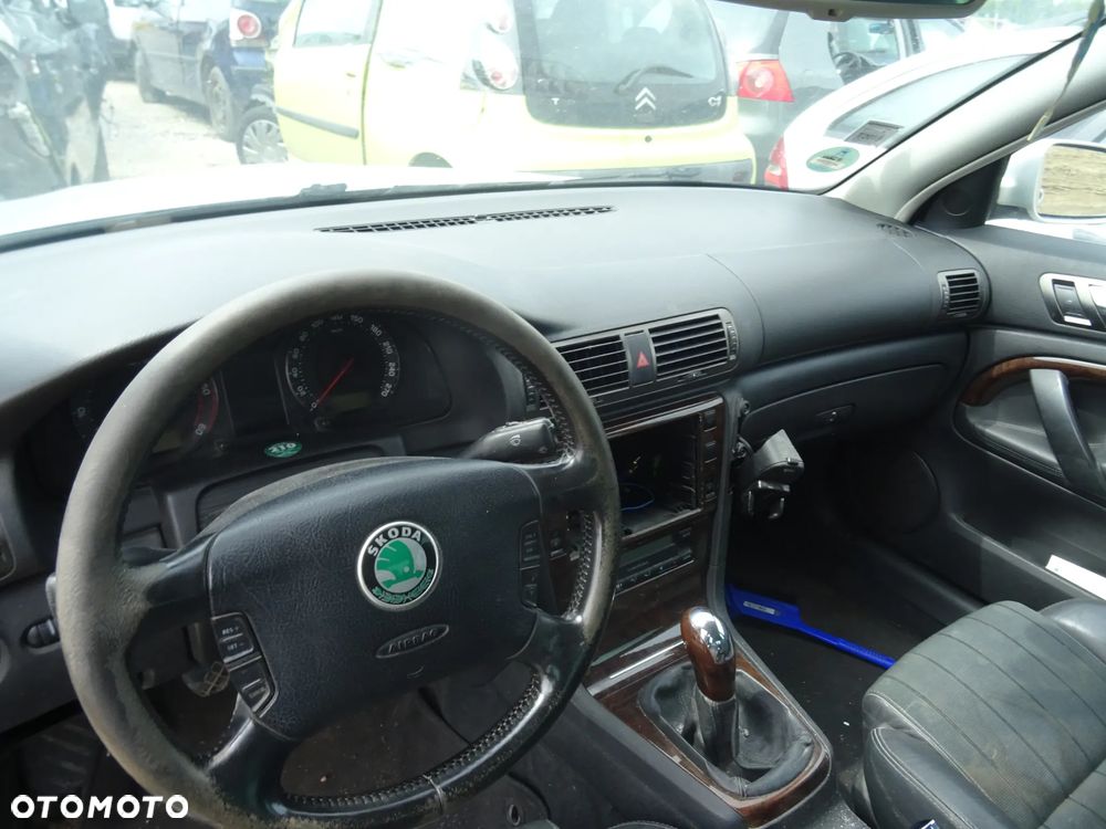 Skoda Superb 2003 lakier(9102) na części maska klapa drzwi błotnik zderzak - 6