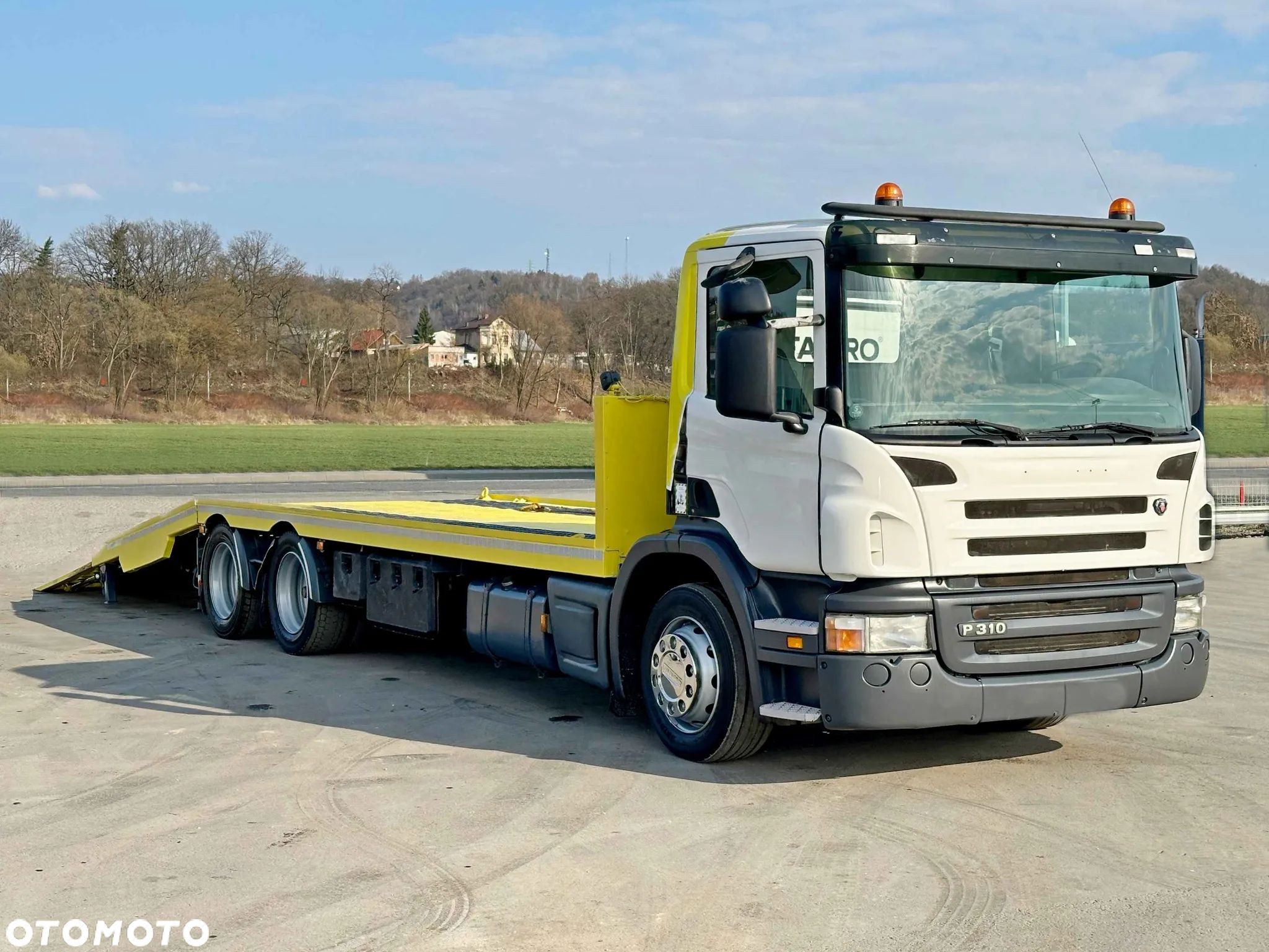 Scania P 310 * LAWETA 9,10 m * STAN BDB - 1