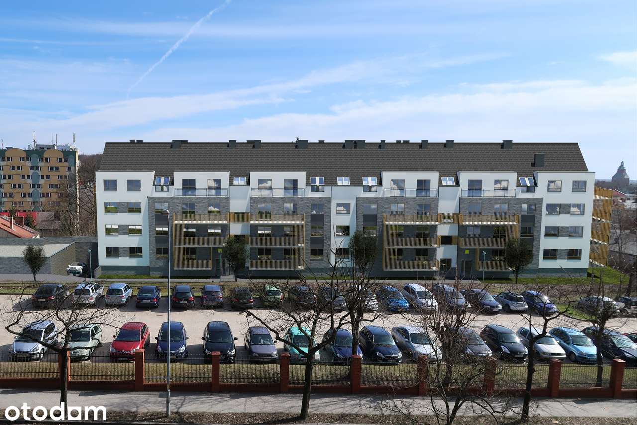 Mieszkanie 1-pokojowe z antresolą i balkonem, Moniuszki 31M28