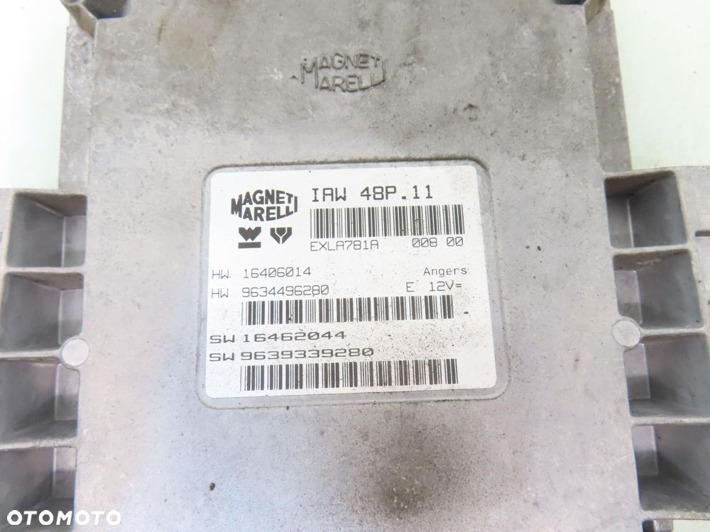 STEROWNIK PEUGEOT 406 2.0 IAW48P11 9634496280 - 4