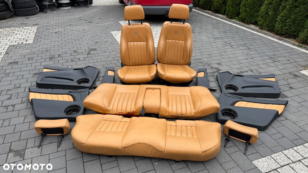 Alfa Romeo 156 Sedan Komplet Skóry Fotele Kanapa EU Tapicerka Podgrzewane - 1