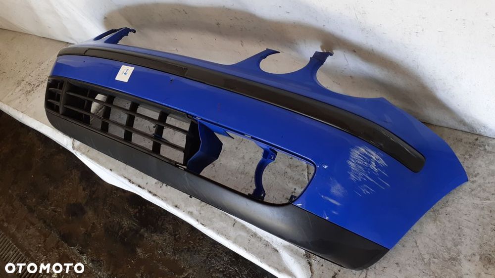 } ZDERZAK PRZÓD PRZEDNI DO VOLKSWAGEN VW POLO 9N LW5Z NIEBIESKI - 4