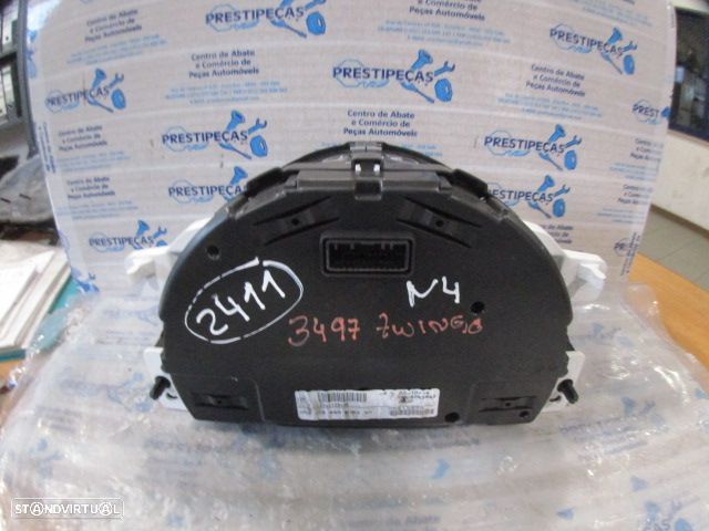 Quadrante 248212886R RENAULT TWINGO 3 FASE 1 2015 1.0I 71CV 5P AZUL KM/H DIGITAL - 2