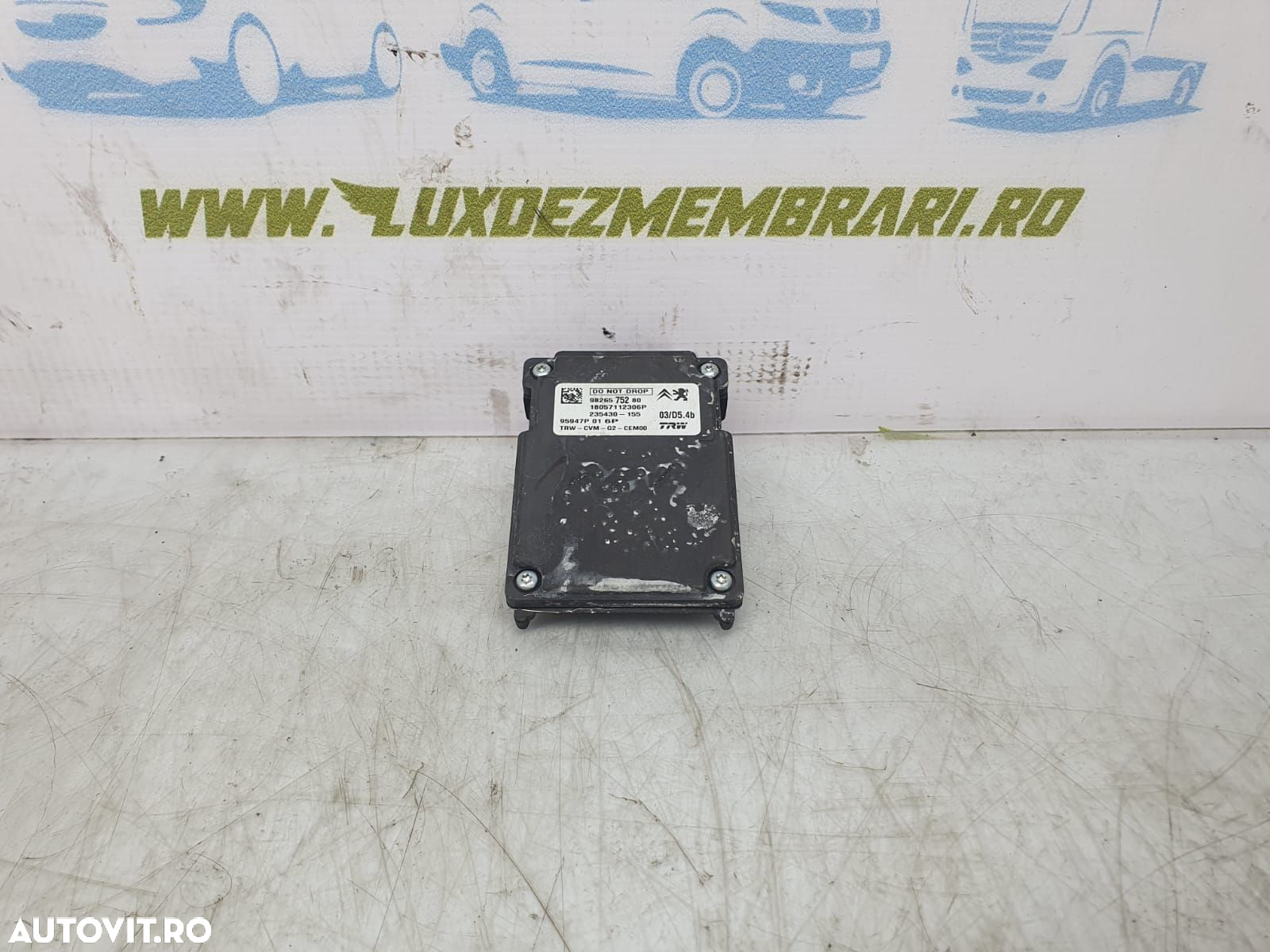 Camera video parbriz 9826575280 Opel Crossland X 1 [2017 - 2020] 1.2 - 4