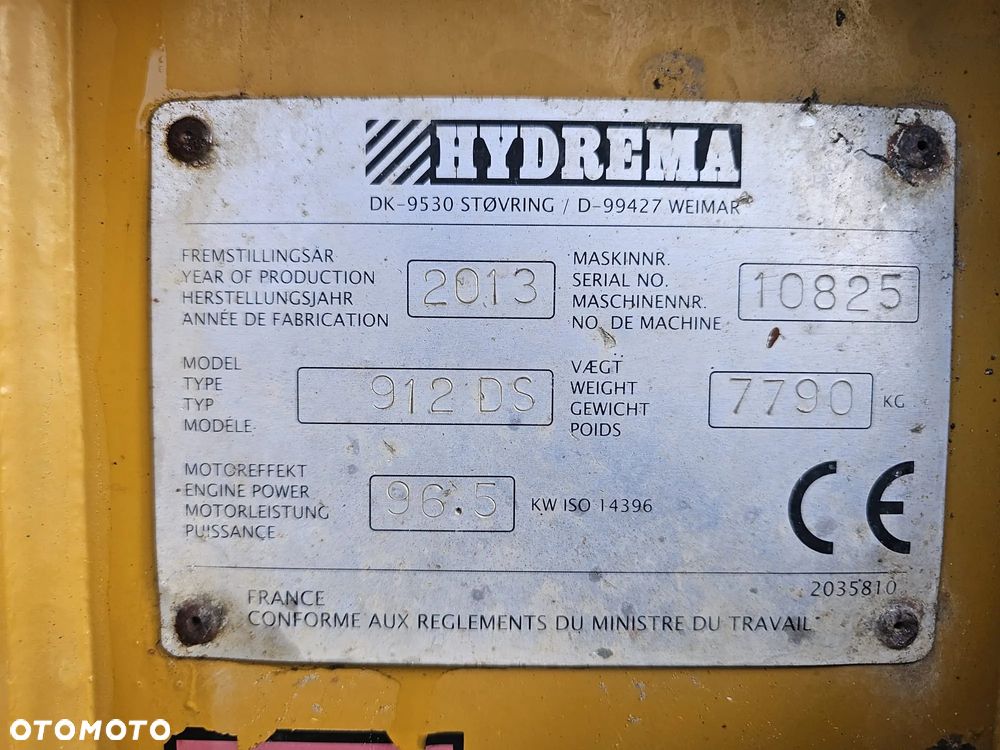 Hydrema 912DS 912 DS D S - 27