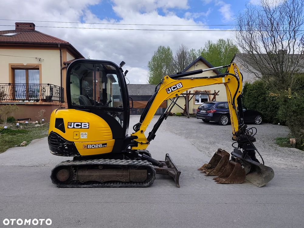 JCB 8026/2016Rok/3-Łyżki/5400Mth/Waga2.8T/ - 4