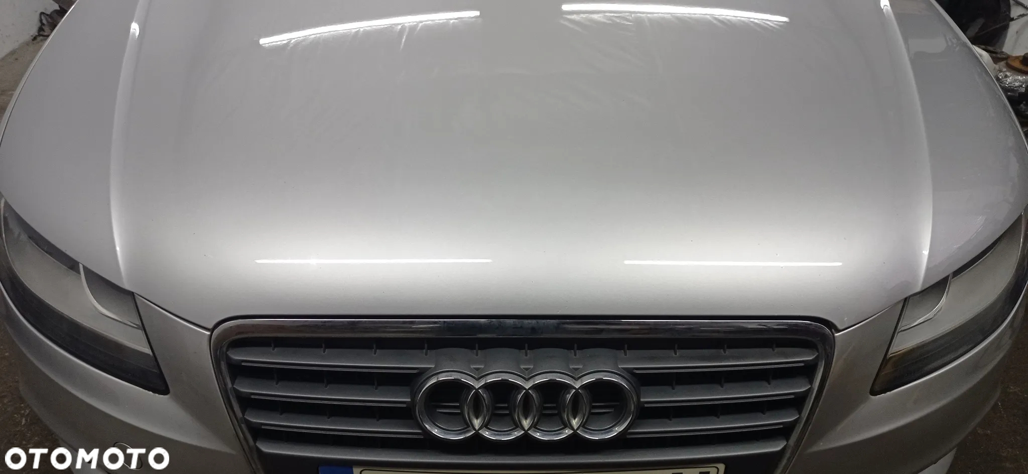 AUDI A4 B8 maska przednia zderzak przód LX7W - 4