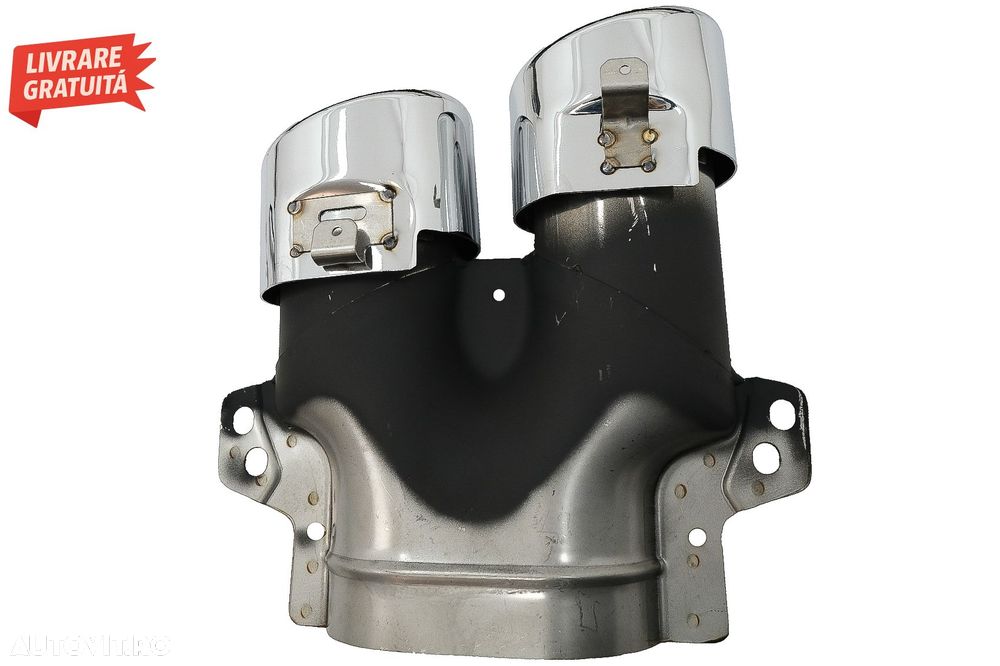 Difuzor cu ornamente evacuare Mercedes C-Class W205 S205 (2014-2020) C43 Design pe- livrare gratuita - 12