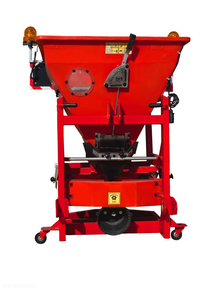 Dexwal Bis Solarka Piaskarka Posypywarka Dexwal PK 550 380 L 600 KG Transport - 3