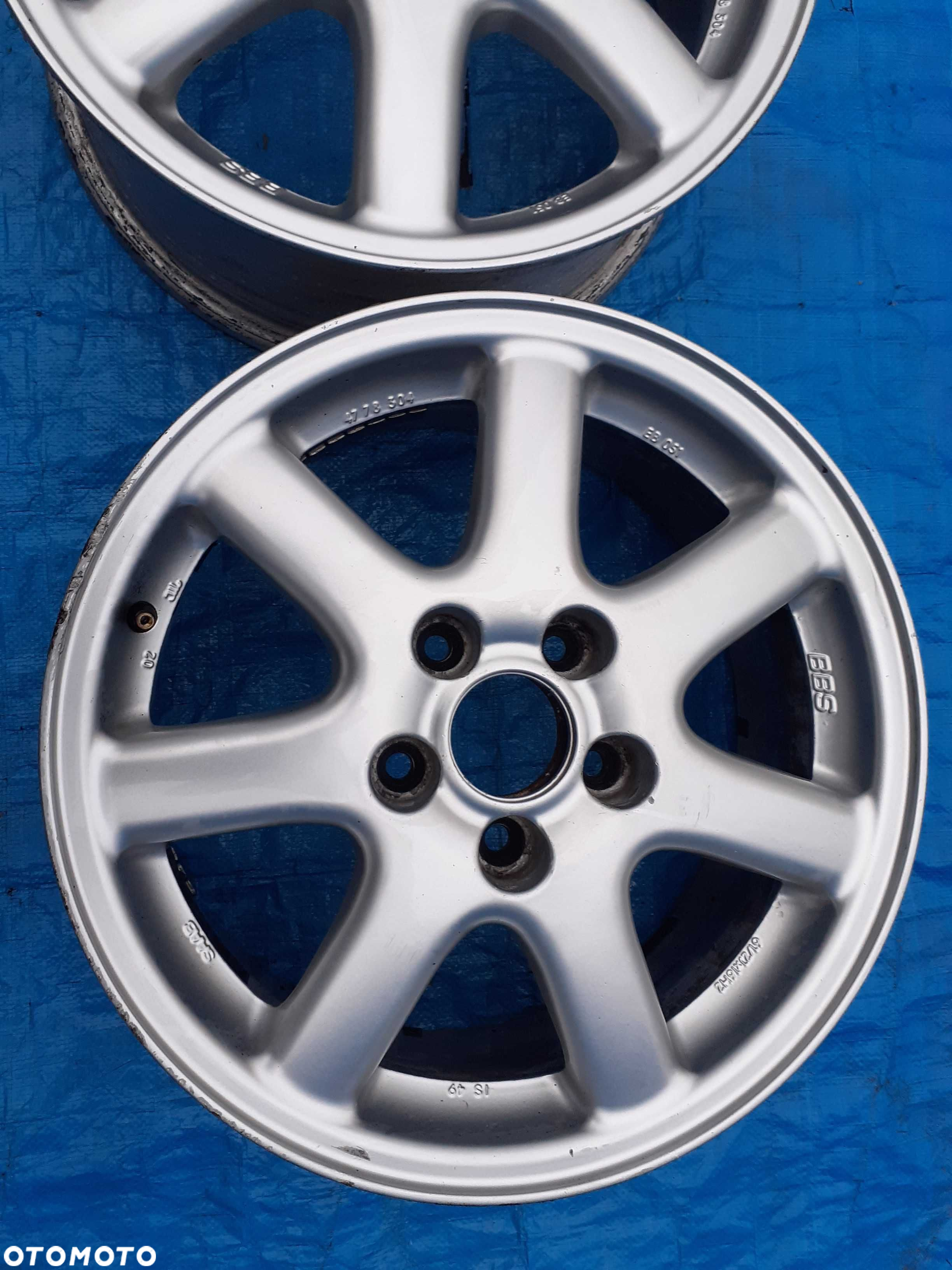 Felgi aluminiowe 2 szt.oryg. SAAB/BBS 5x110 , 6,5Jx16, ET49 - 3