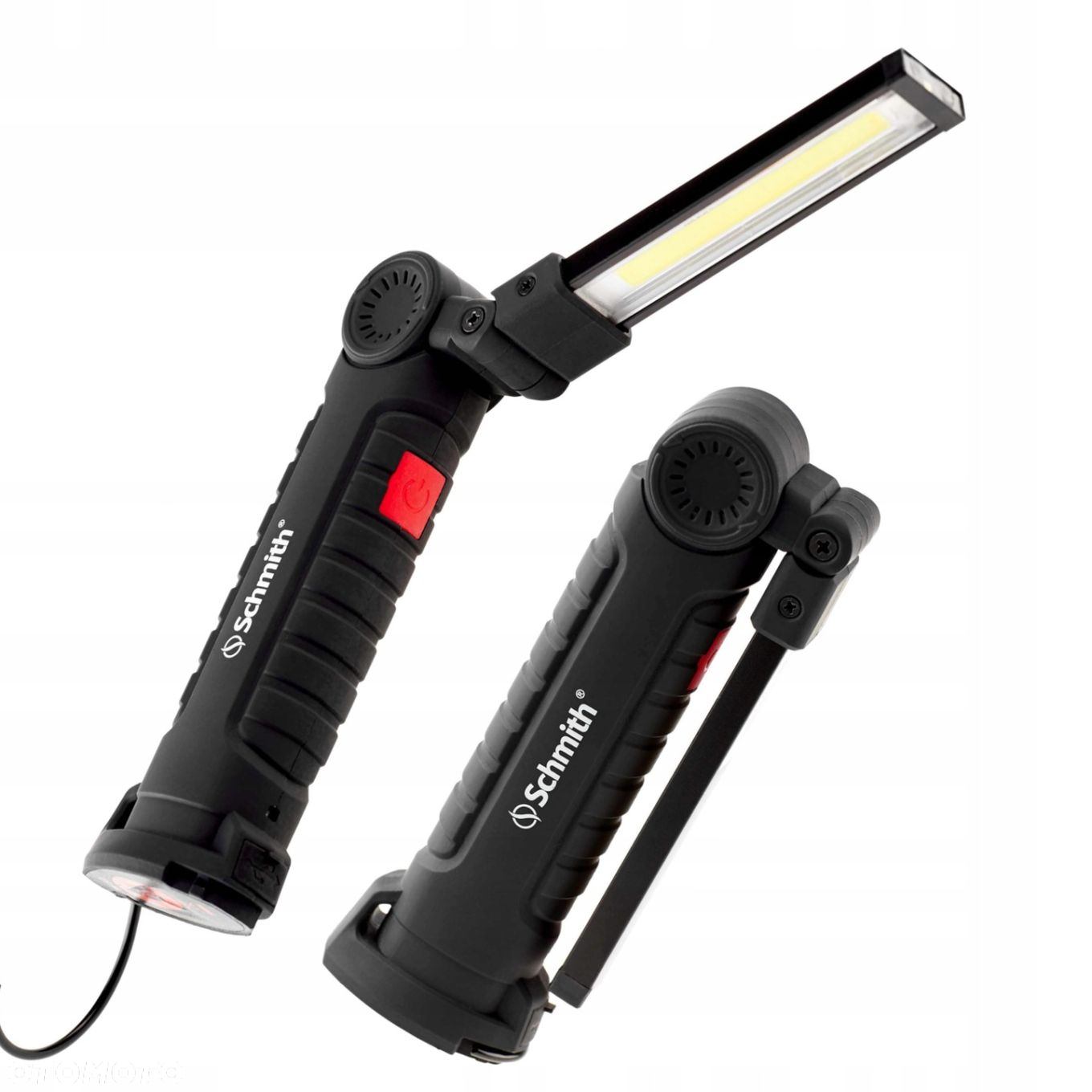 LAMPA WARSZTATOWA LATARKA MAGNES UCHYLNA 3W LED - 2