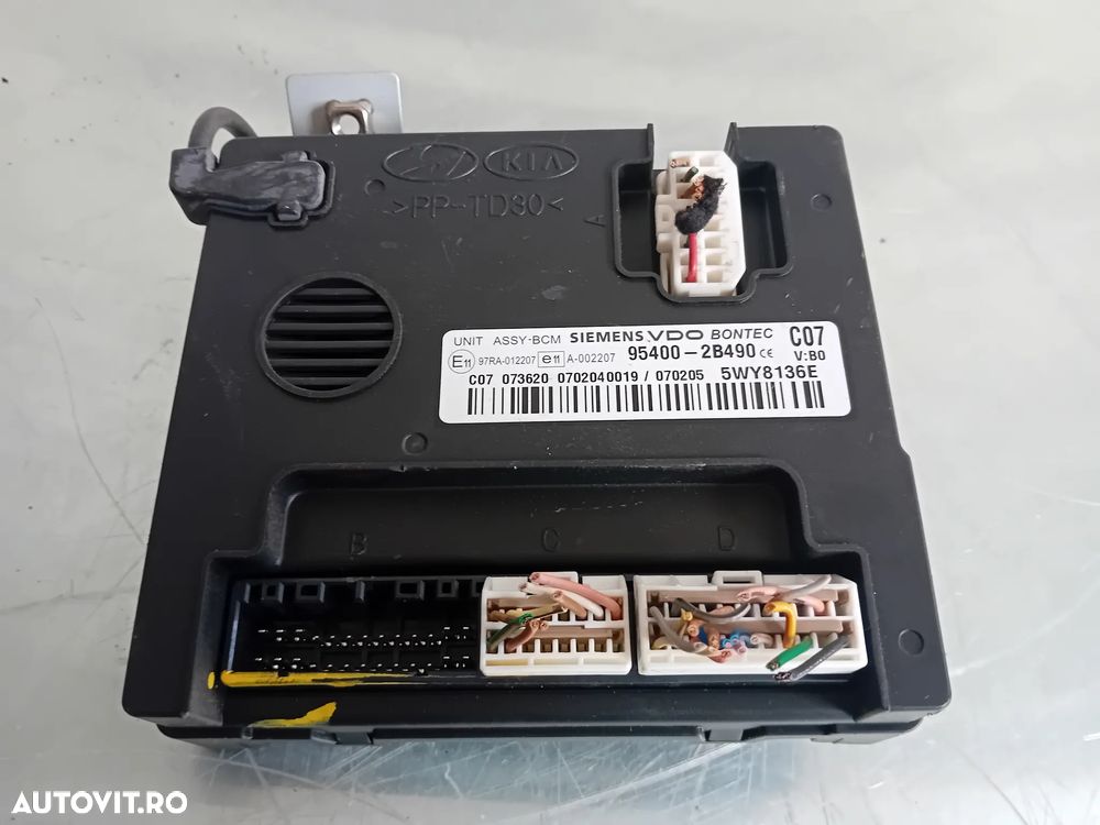 Modul Confort BCM Hyundai Santa Fe 2 II 2.2 Crdi 2006-2012 Cod 95400-2B490 - 6