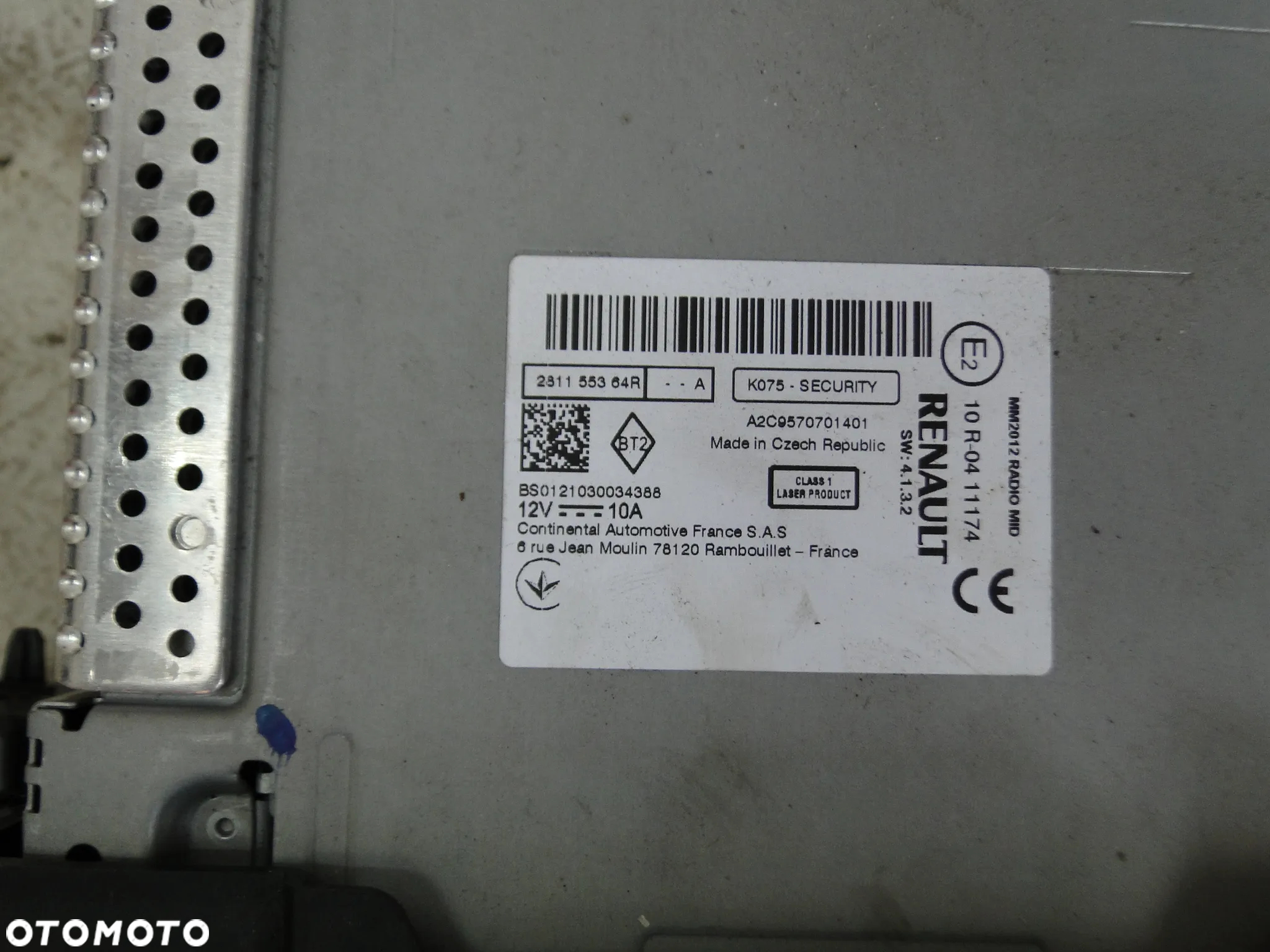 RENAULT KANGOO III 3 RADIO CD MP3 ORYGINALNE EUROPA - 7
