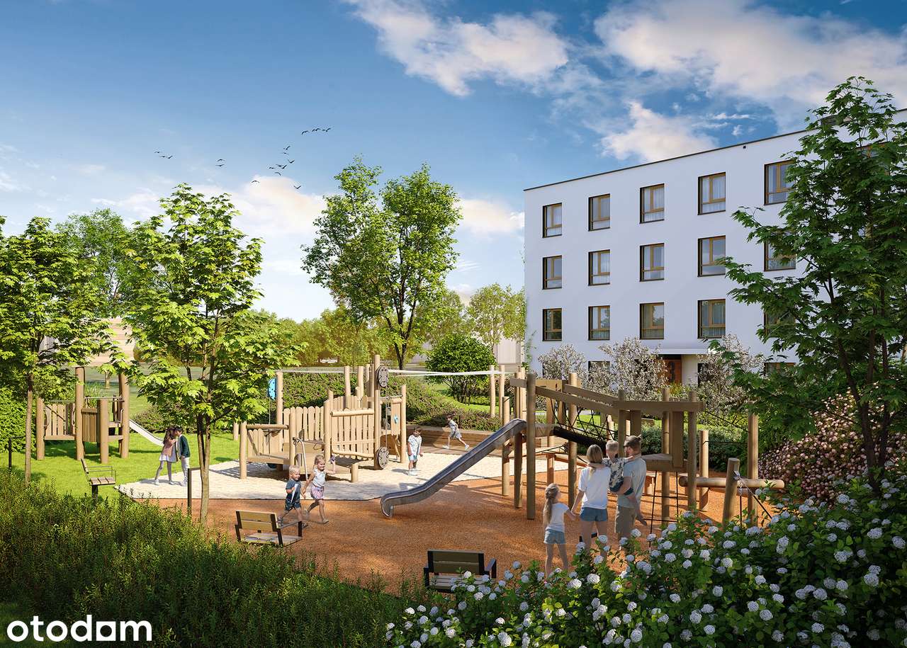 2-pokojowe mieszkanie 41m2 + balkon