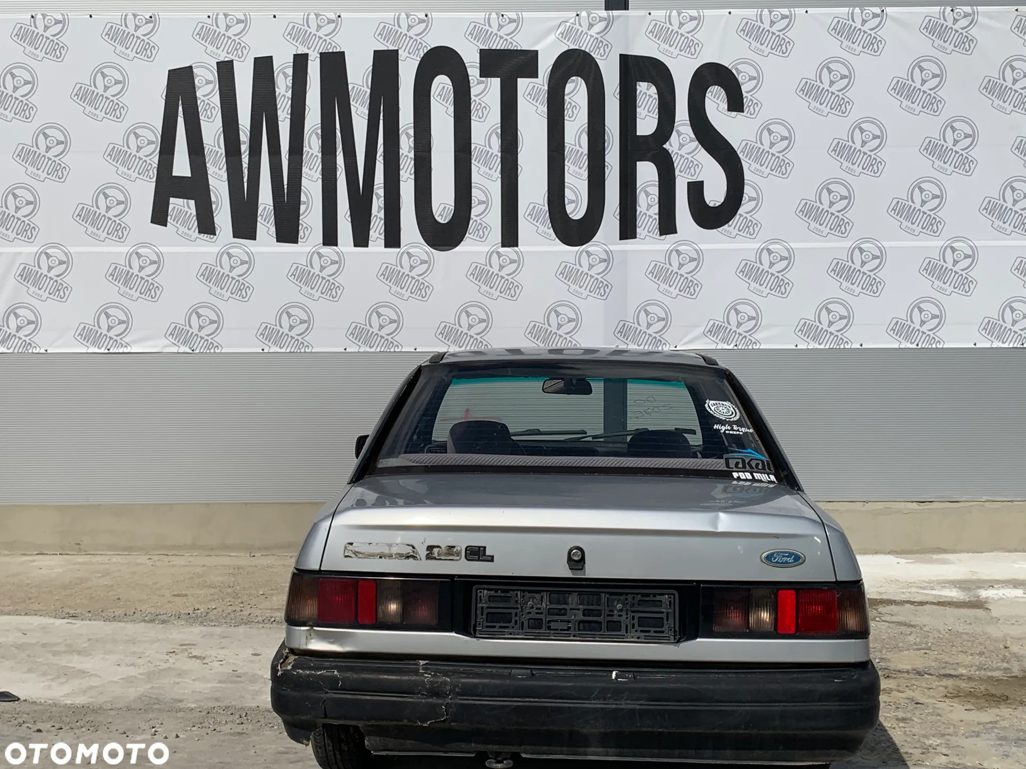 FORD SIERRA 1987 *SAMOCHÓD NA CZĘŚCI* 1034 MASKA LAMPA DRZWI LUSTERKO ZDERZAK GRILL BŁOTNIK KLAPA BELKA PRAWE LEWE PRZÓD TYŁ - 4