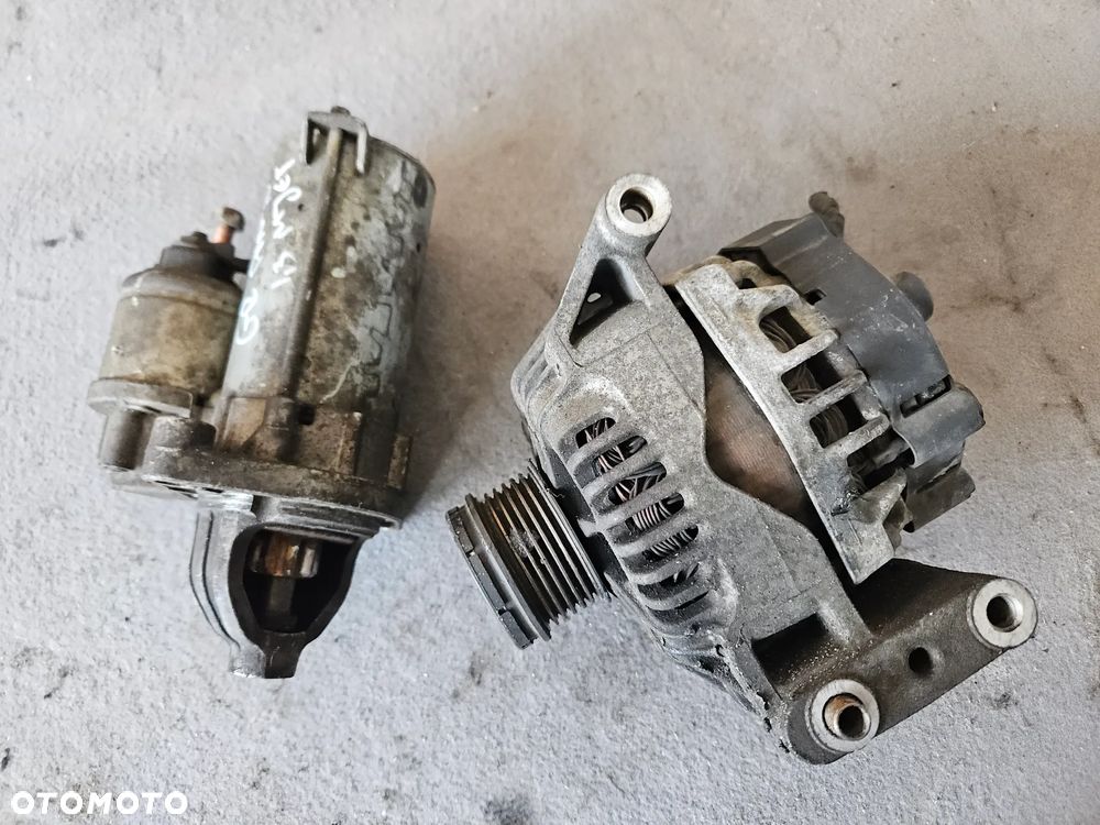 Alternator rozrusznik Fiat Grande PUNTO 1,3 M-Jet 55kW 75KM 2006r 46823547 55204116 - 1
