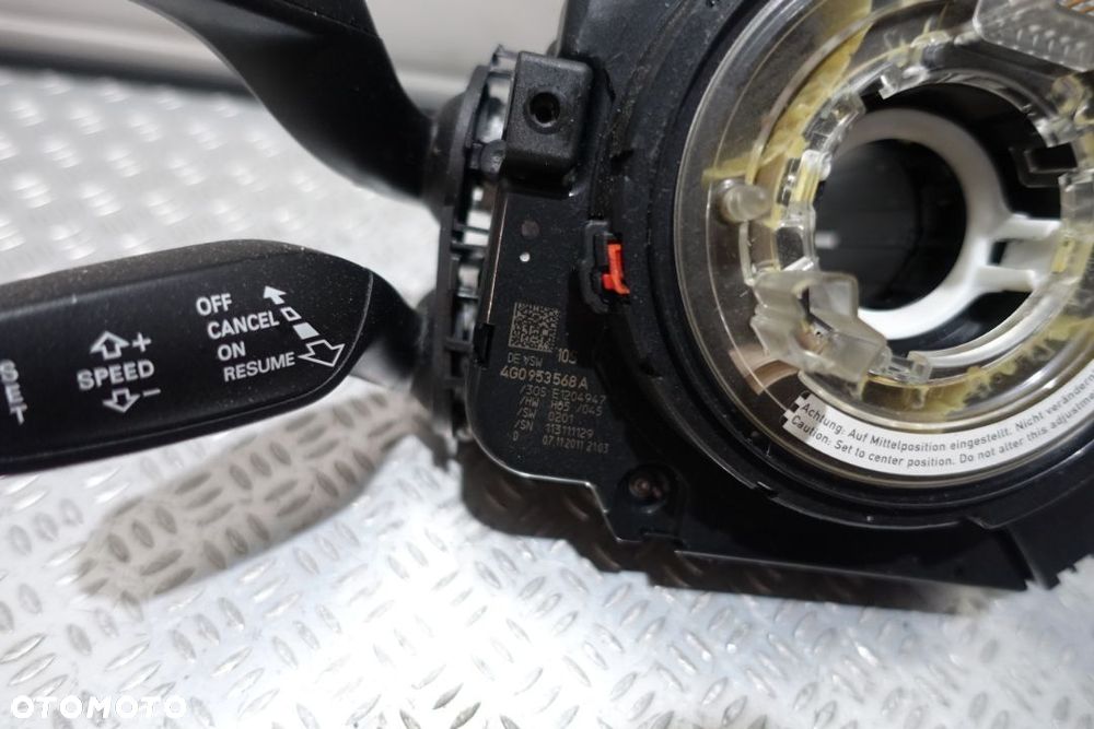 4G0953568A MANETKI TASMA AUDI A6 C7 PRZELACZNIK ZESPOLONY TEMPOMAT - 2