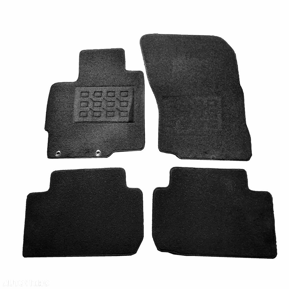 Covorase mocheta Mitsubishi Eclipse Cross 2017-> prezent, Negre, set de 4 bucati - 1
