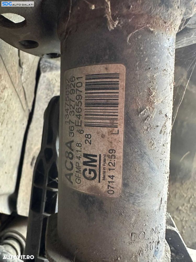 Amortizor Telescop cu Arc si Flansa Stanga Fata Opel Insignia A 1.6 CDTI 2008 - 2017 Cod 13475852 [C8068] - 2