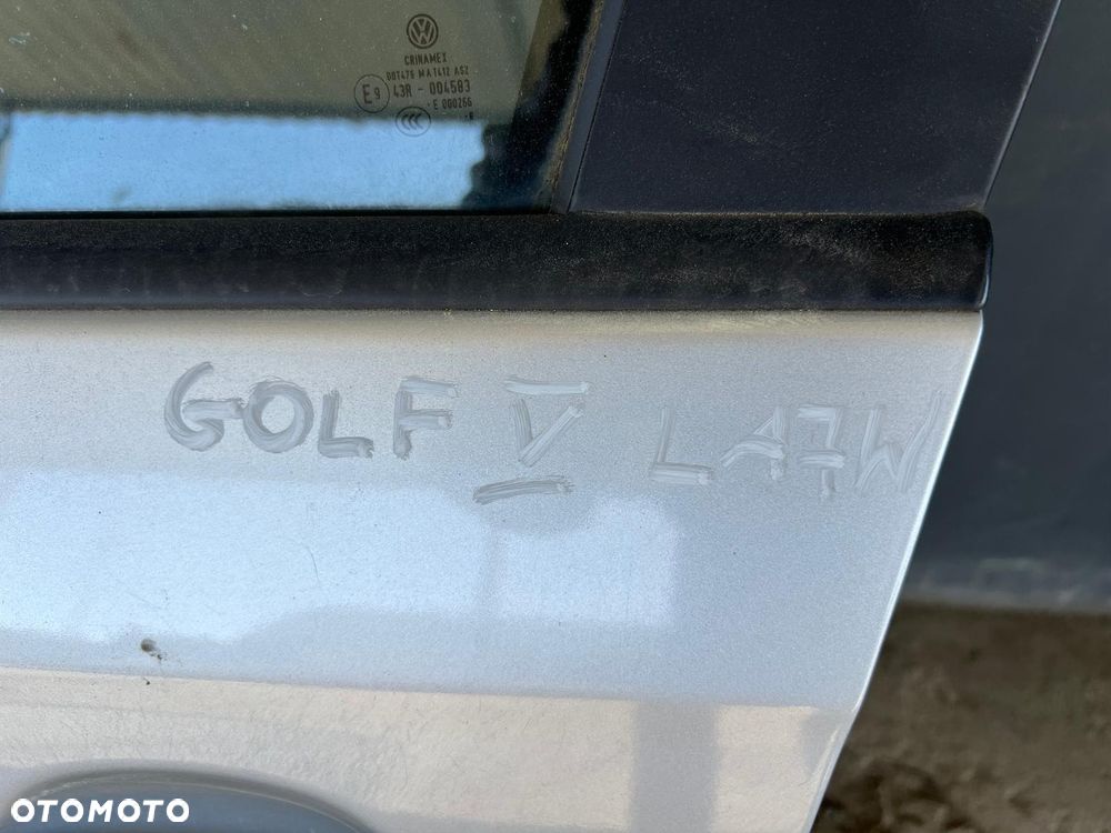 Drzwi lewe lewy przód Golf V (LA7W) - 4