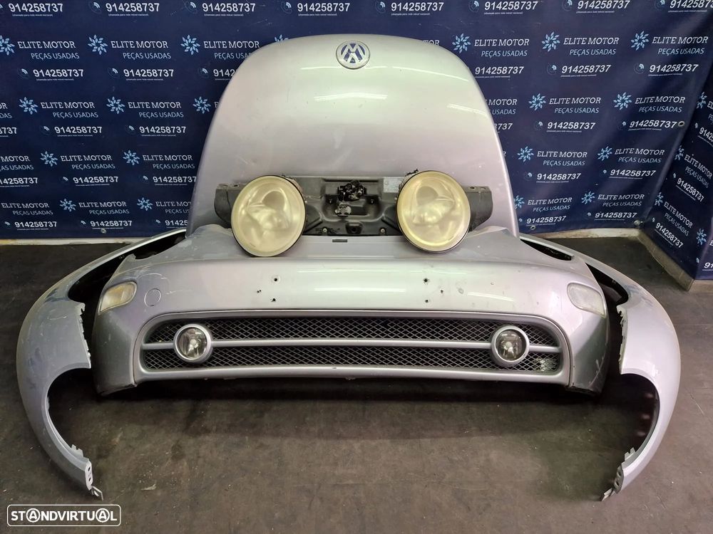 Frente completa usada VW BEETLE VOLKSWAGEN capot parachoques oticas guarda lamas radiador - 3