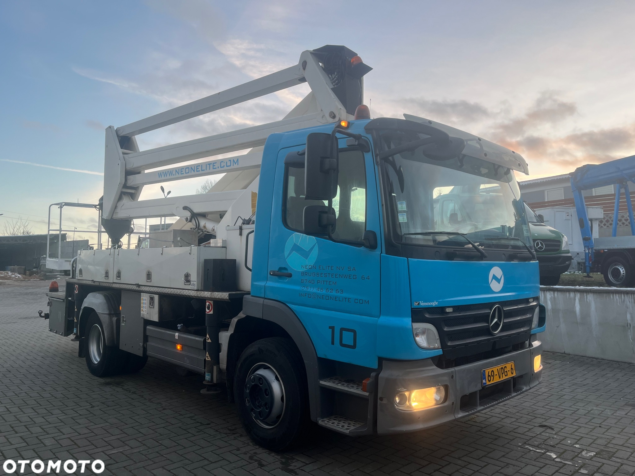 Mercedes-Benz Podnośnik Koszowy Zwyżka Gsr E290PX 29 Metrów Pełna Hydraulika !!! Jak Wumag Ruthmann Multitel Udt! Import ! - 15