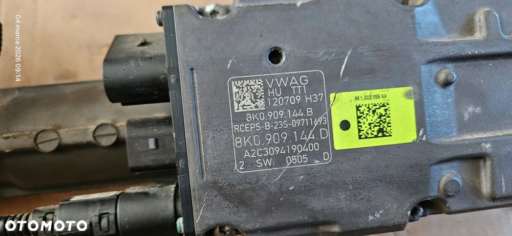 Przekładnia maglownica AUDI A4 B8 Europa 8K1423055AA 8K0909144D - 5