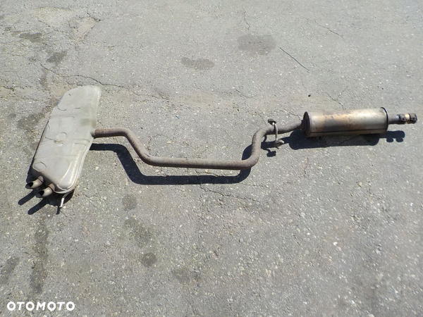 tłumik końcowy środkowy vw golf V 2,0 TDI HB