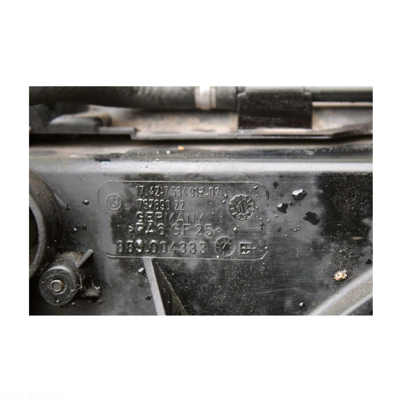 PAS PRZEDNI WZMOCNIENIE CHŁODNICE BMW E63 N62B48 4.8 V8 - 11