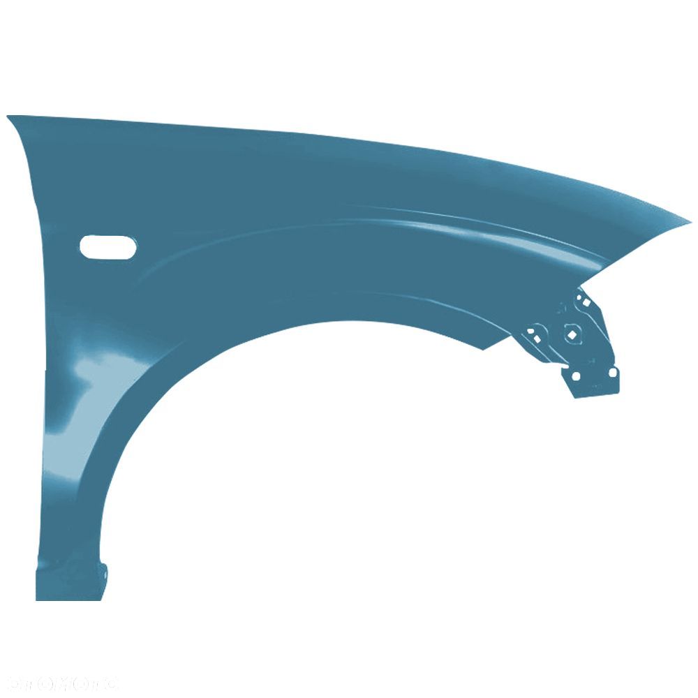 BLU Błotnik SEAT ALTEA 5P1 LS5Y prawy niebieski 04-15 przód ocynk BlauMar - 2