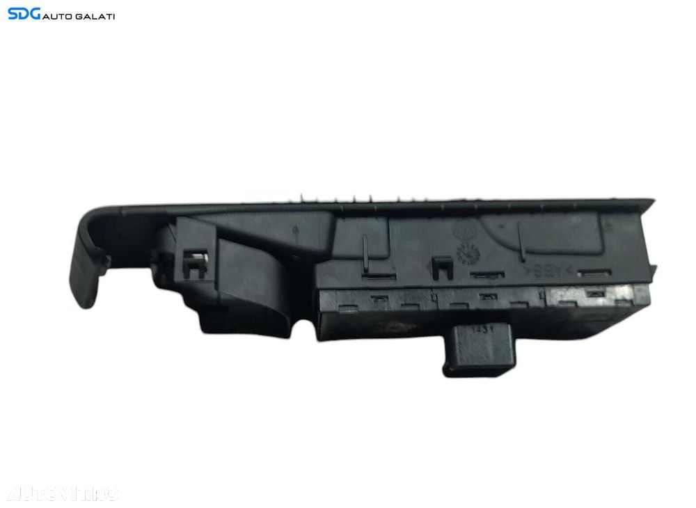 Consola Panou Buton Butoane Geam Geamuri Electrice de la Portiera Stanga Fata Sofer Volkswagen Passat B7 2010 - 2015 Cod 1K4959857B 3AC857858A [N0563] - 4