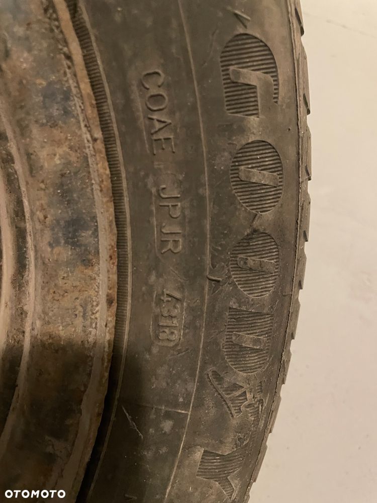 Toyota felgi stalowe 15” z oponami Good Year sezonówki, TPMS, kołpaki, nakrętki. - 8