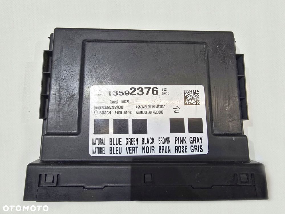 sterownik moduł komfortu insignia a 13r lift eur 13592376 - 3
