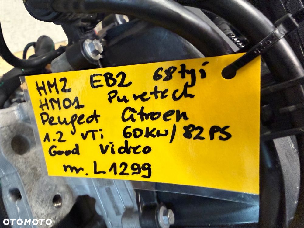 Silnik KOMPLETNY EB2 HMZ HM01 1.2 Puretech film video 68 tys - 10