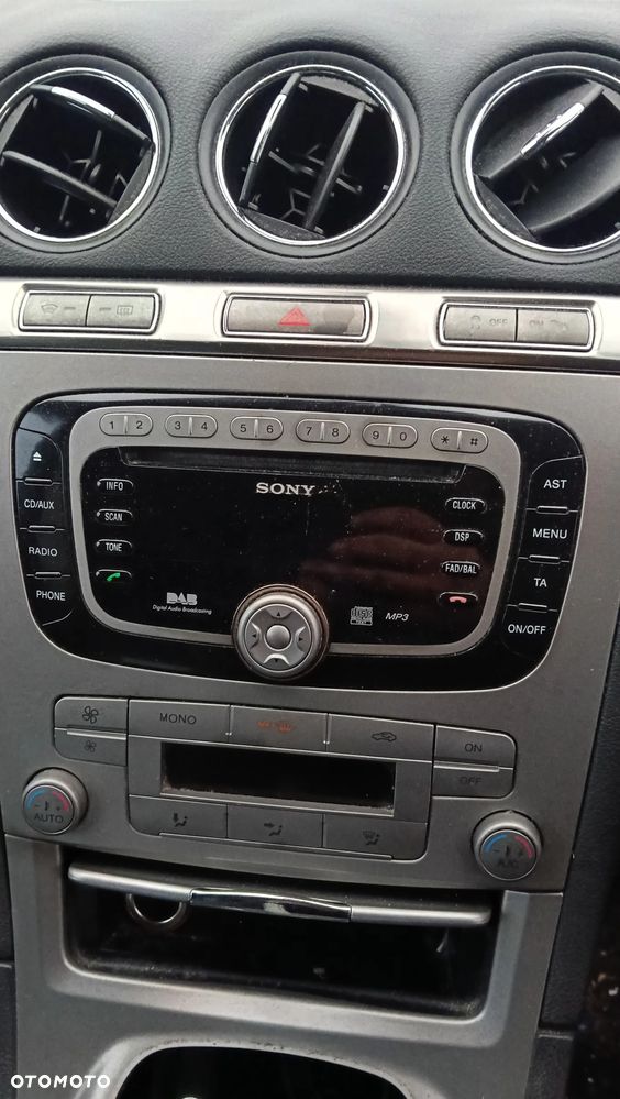 Radio Radioodtwarzacz Sony MP3 Ford S-Max I Mondeo Mk4 2009R - Wysyłka - 2