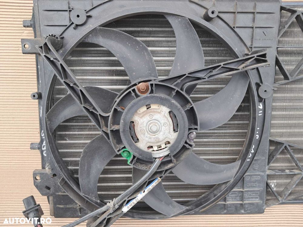 Vw Polo 9N Skoda Fabia 2, radiator apa, electroventilator GMV - 5