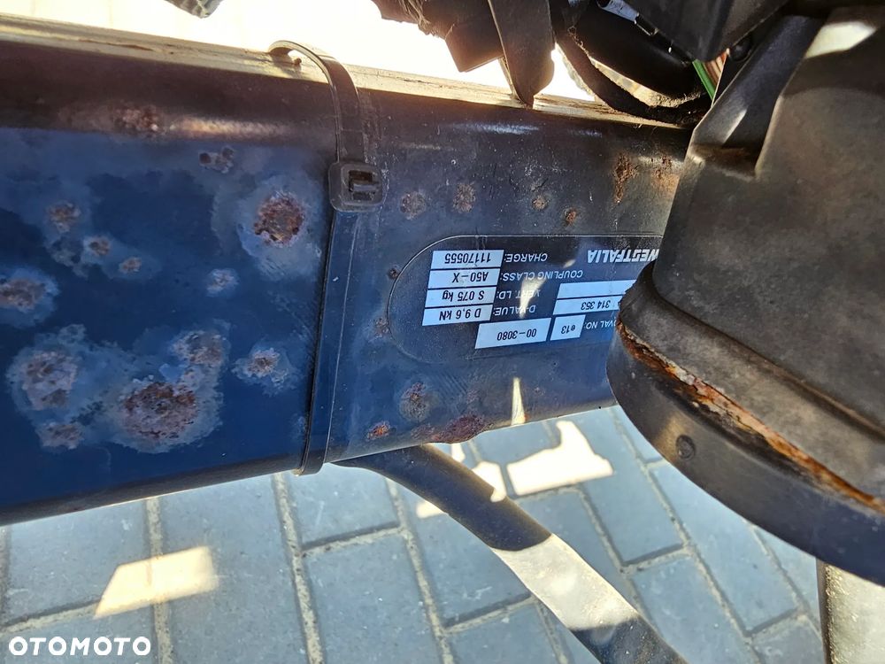 HAK HOLOWNICZY ODPINANY WIĄZKA MODUŁ 13 PIN OPEL ASTRA J KOMBI WESTFALIA ORYGINAŁ KLUCZYK - 11