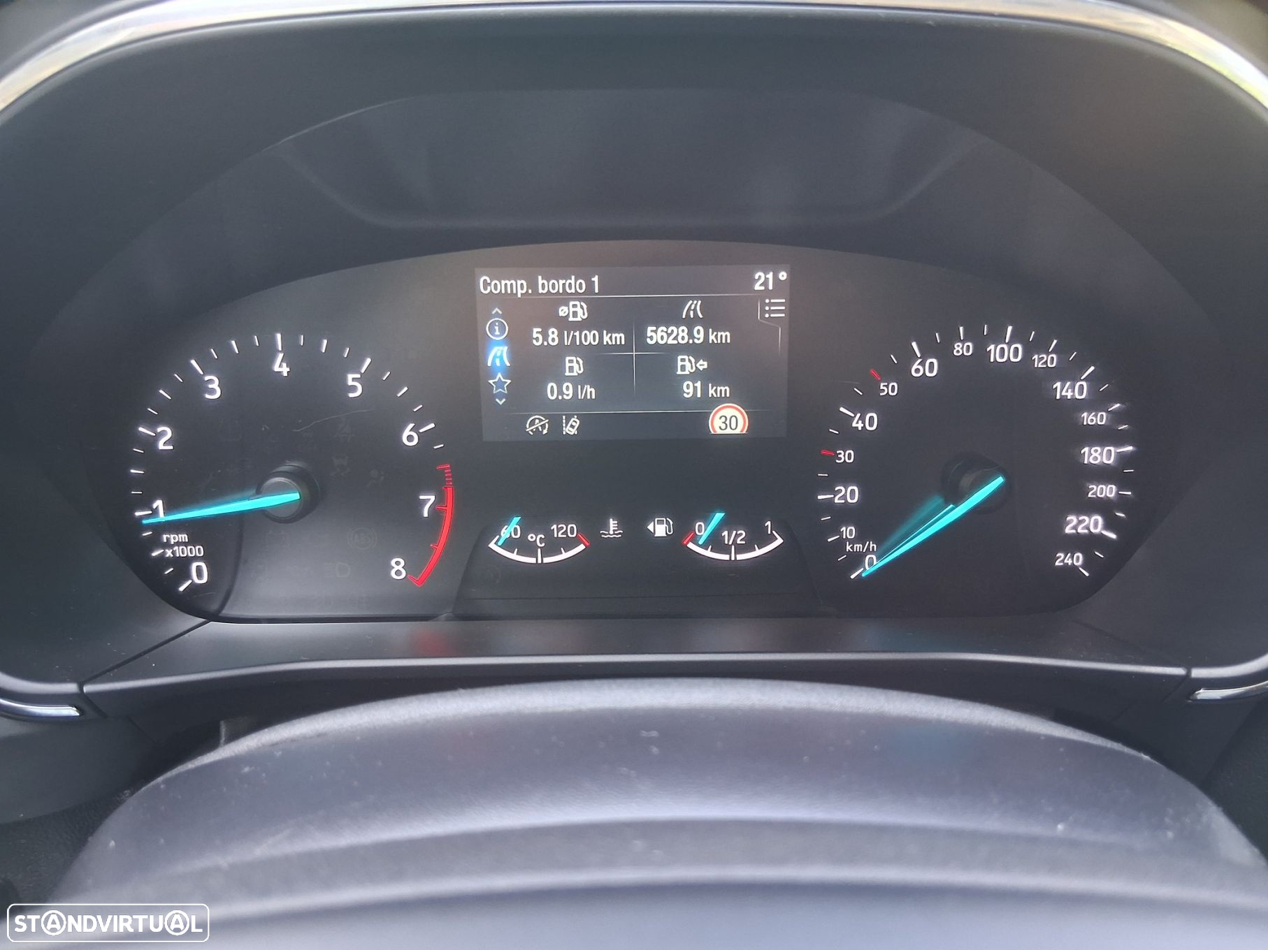 Ford Focus SW 1.0 EcoBoost MHEV Active - 35