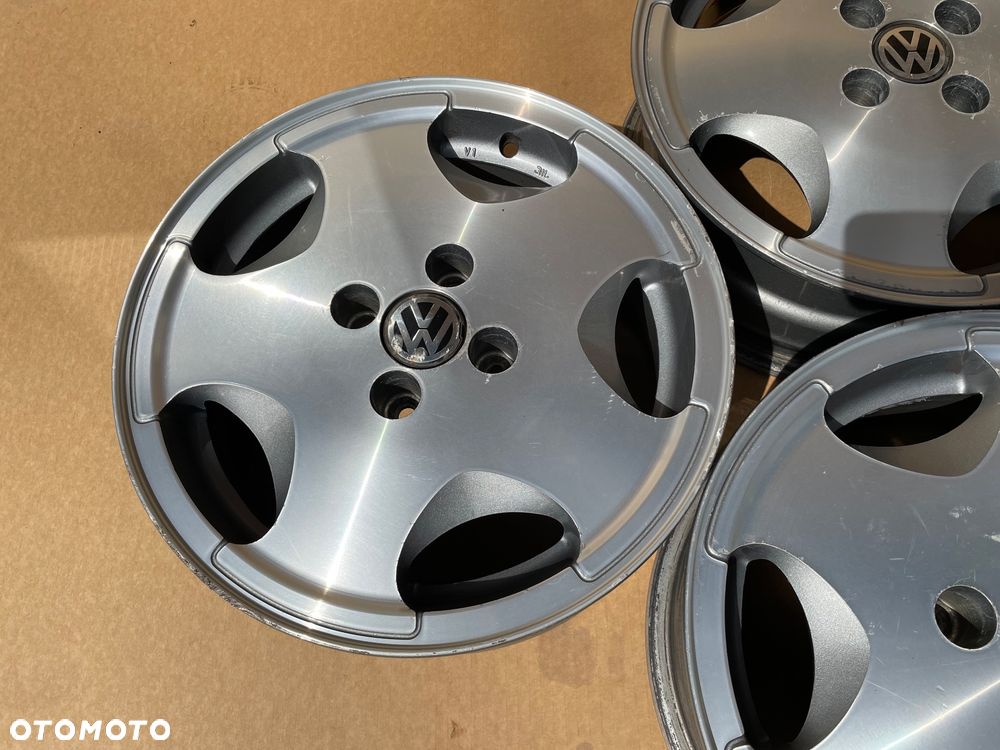 Felgi Aluminiowe Vw Golf II III Polo Canada 357601025H 191601025Q 6J 15 ET35 4x100 Oryginalne - 5