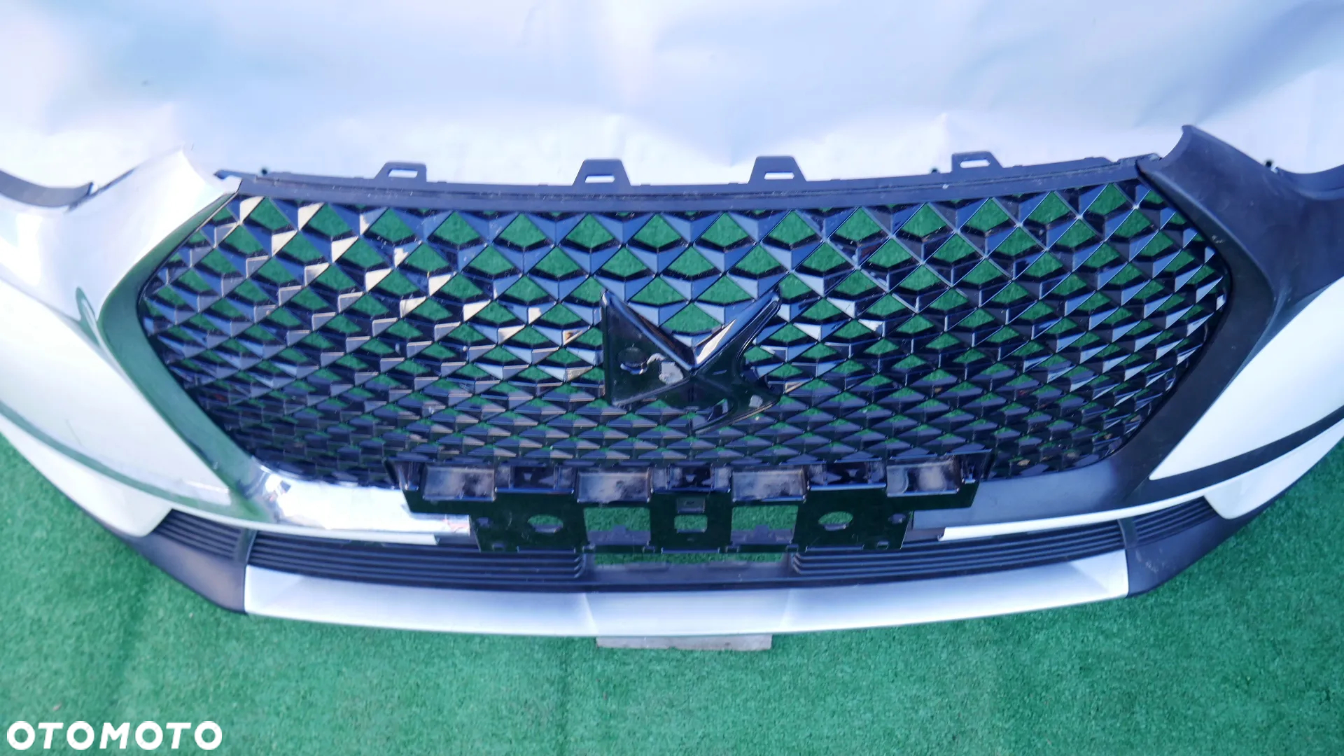 DS7 DS 7 DS-7 ZDERZAK PRZÓD GRILL ATRAPA LED DRL LEWY 9815740780 LAMPA LEWA PRZOD LED VISION EUROPA 9816527080 KIEROWNICA POWIETRZA ŚLIZGI - 9