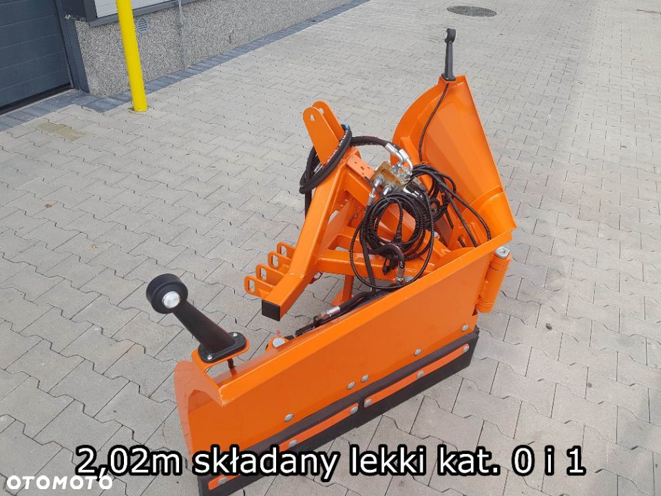 Pług SKŁADANY do śniegu komunalny śnieżny STRZAŁKA METAL TECHNIK 1,52m 1,82m 2,02m  2,1m 2,22m 2,6 3 - 7
