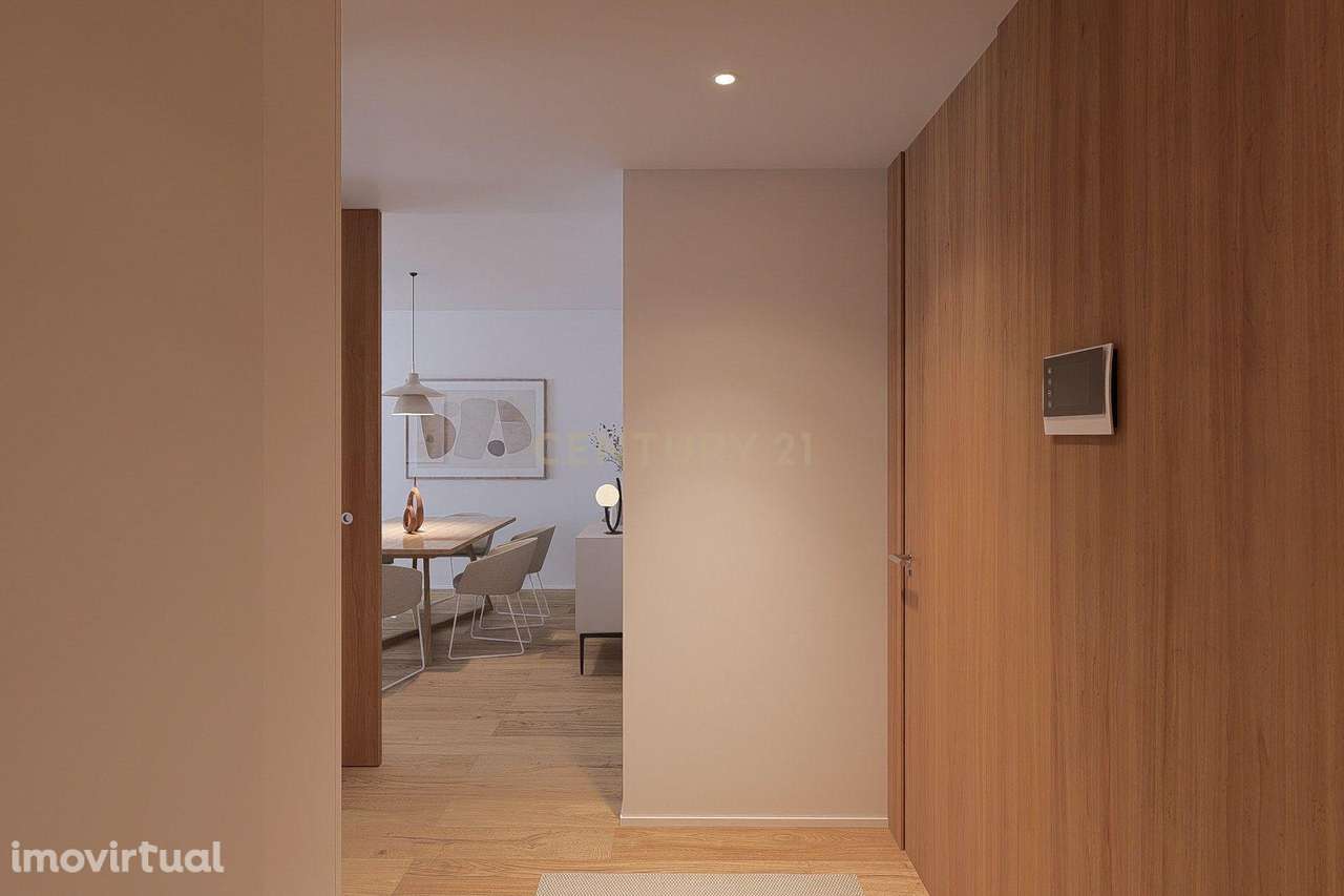 Condomínio do Sobreiro | T2 com 108m2 em Matosinhos, Senhora da Hora, - Grande imagem: 4/35