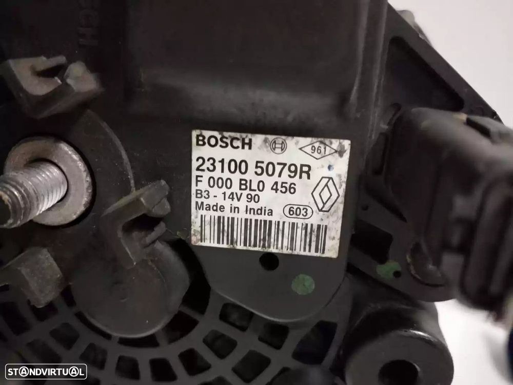 ALTERNADOR DACIA SANDERO 2010 -231005079R - 4